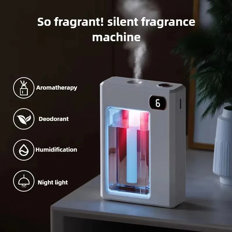 Home Fragrance Logo - Automatyczny dyfuzor zapachowy do powietrza, montowany