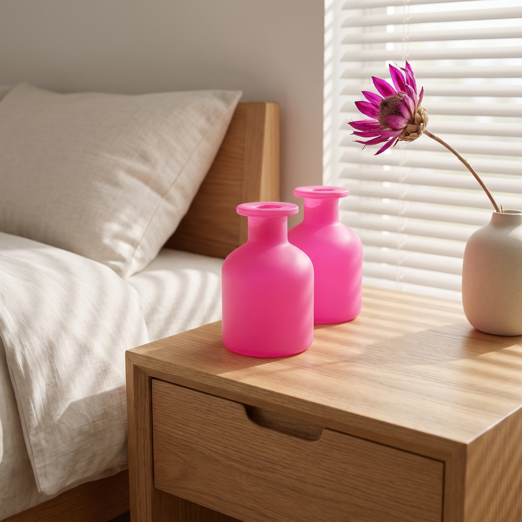 Home Fragrance Usa - 2 szt. szklanych butelek do dyfuzora