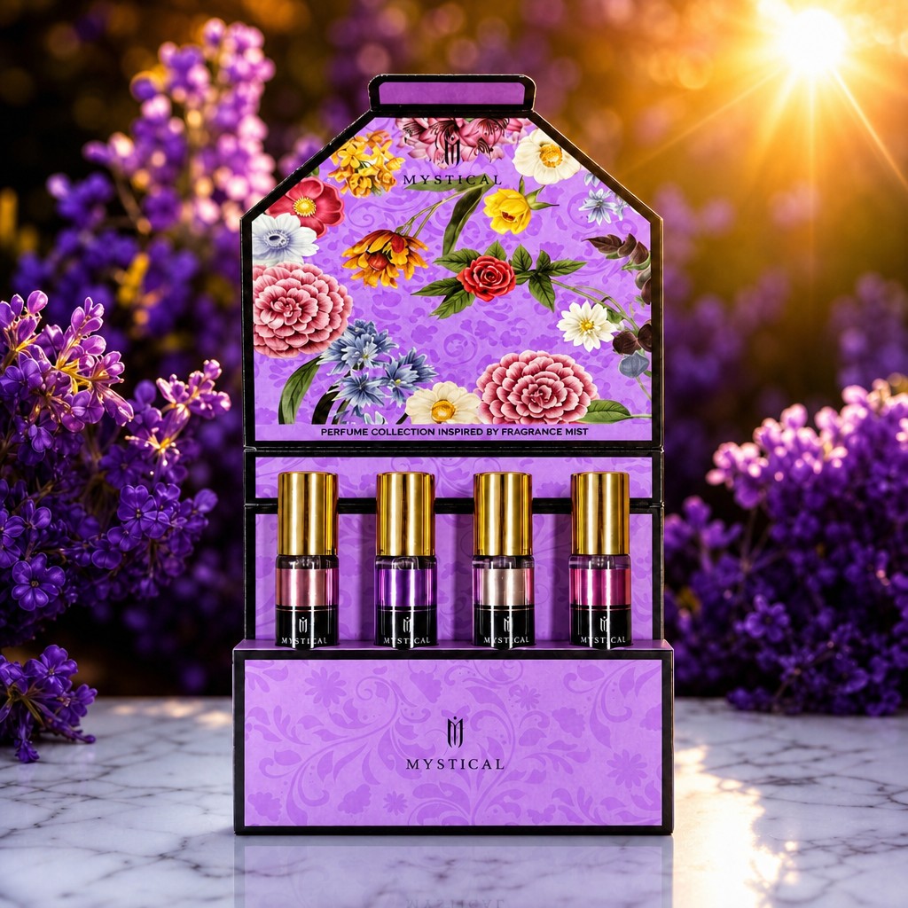 MYSTICAL – zestaw 4 perfum dam – Home Fragrance Gift recenzja i cena