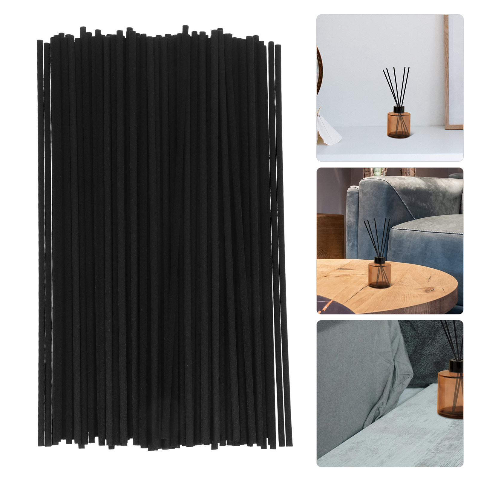 100 sztuk czarnych, włóknistyc – Home Fragrance Usa recenzja i cena